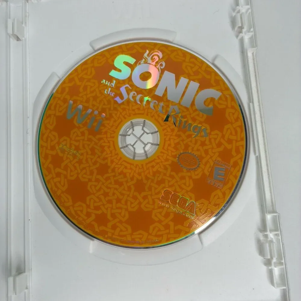 Sonic and the Secret Rings Nintendo Wii Complete with Manual